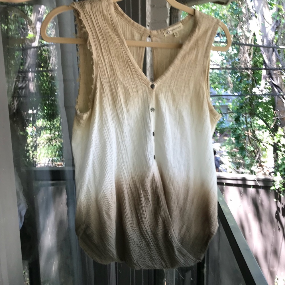 Democracy Ombré Open Back Tank